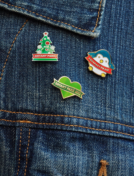 BP Green Heart Pin