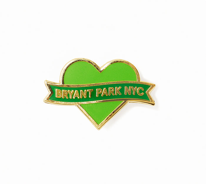 BP Green Heart Pin