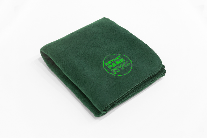 Deluxe Fleece Throw Blanket - Green/Lime