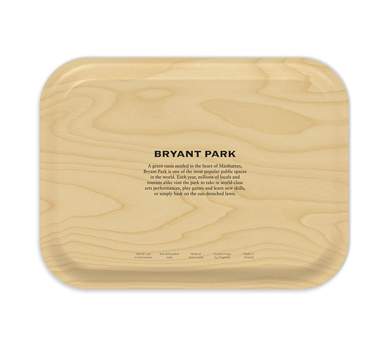 Summer in Bryant Park Tray