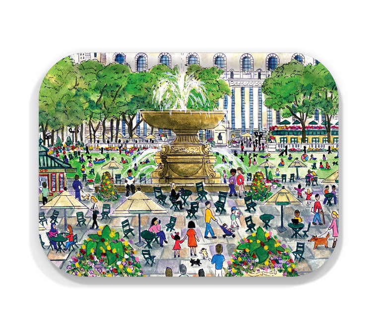 Summer in Bryant Park Tray