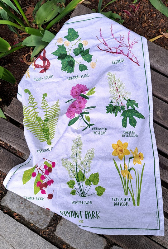 Botanical Tea Towel