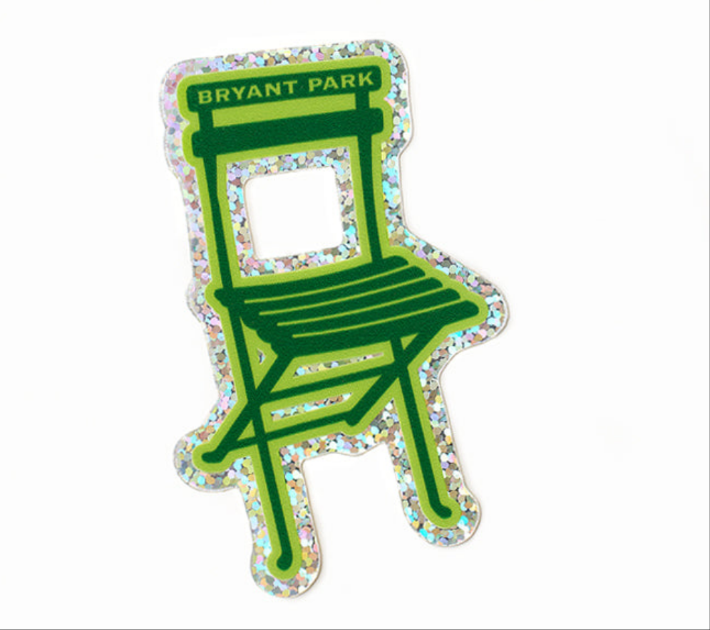 Bistro Chair Sticker โ Bryant Park