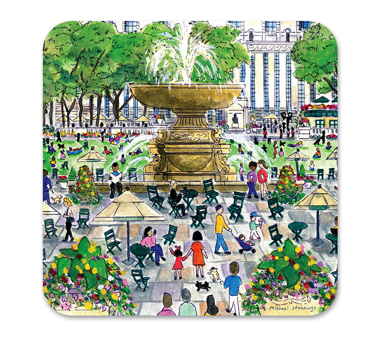 Summer in Bryant Park Coasters