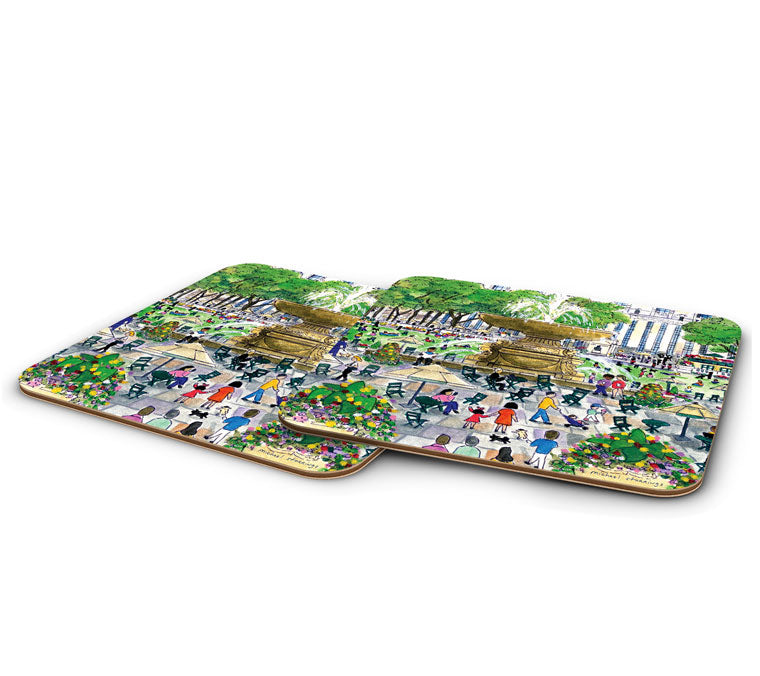 Summer in Bryant Park Coasters