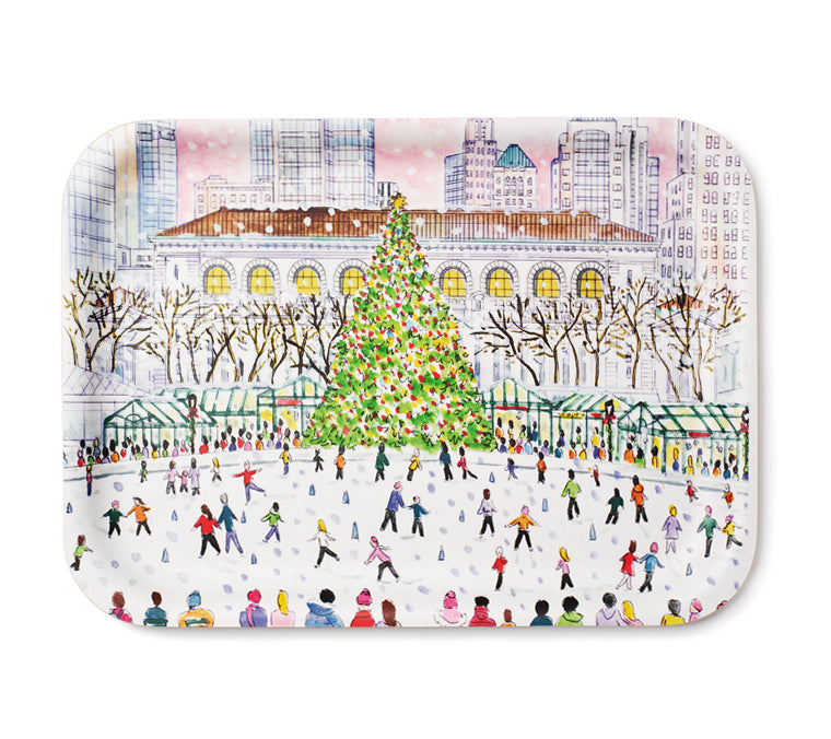 Winter in Bryant Park Tray