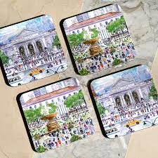 Summer in Bryant Park Coasters