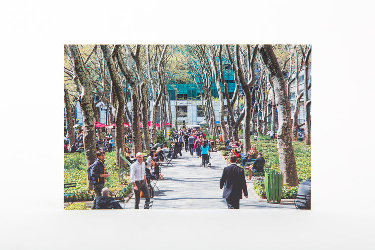 Seasons of Bryant Park Postcards
