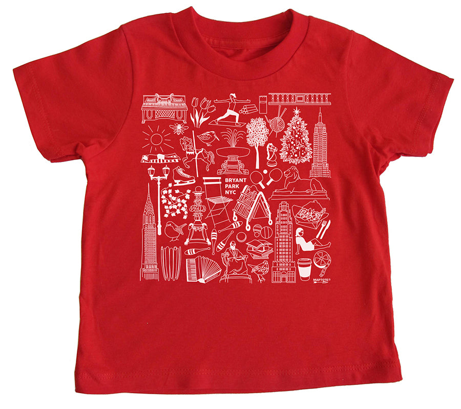 Iconic Bryant Park Toddler T-Shirt