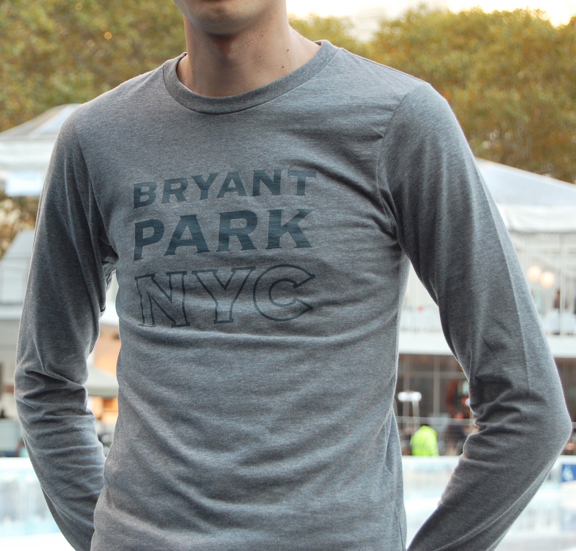 Konsekvenser Lighed Rengør soveværelset Bryant Park NYC Longsleeve Shirt
